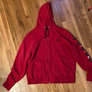 Jordan men’s red hoodie